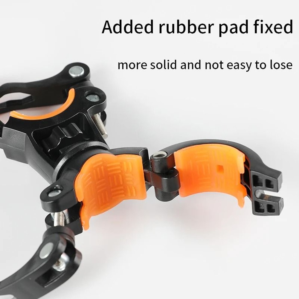 360 Degree Rotation Bike Flashlight Holder Mount For Bicycle 3