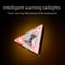 Triangle Bicycle Tail Light Safety Warning Light For Cycling 4