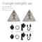 Triangle Bicycle Tail Light Safety Warning Light For Cycling 7
