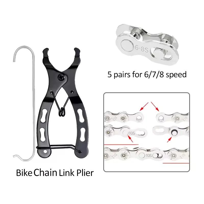 Bike Chain Magic Buckle Pliers Quick Release Tool For Chain Removal And Installation 9