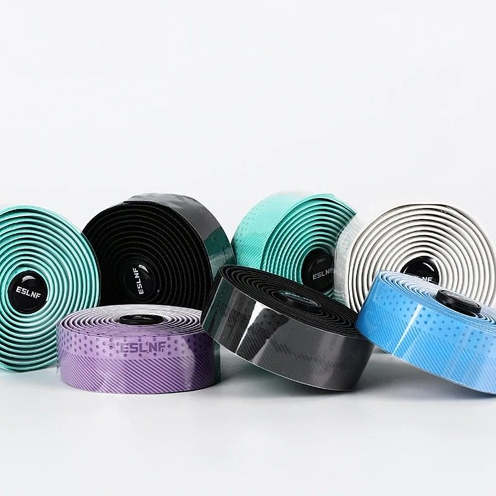 Durable Comfortable Bicycle Handlebar Tape With Non Slip Leather Grip 1