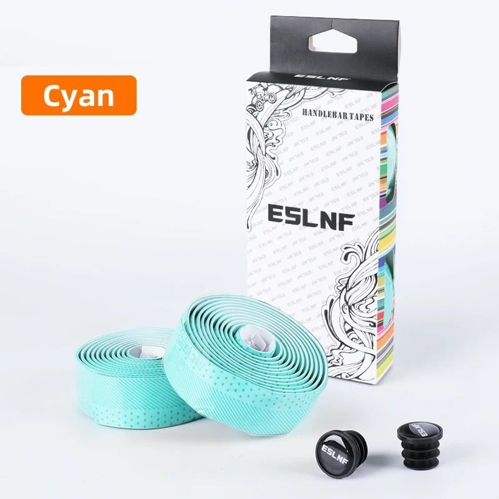 Durable Comfortable Bicycle Handlebar Tape With Non Slip Leather Grip 8