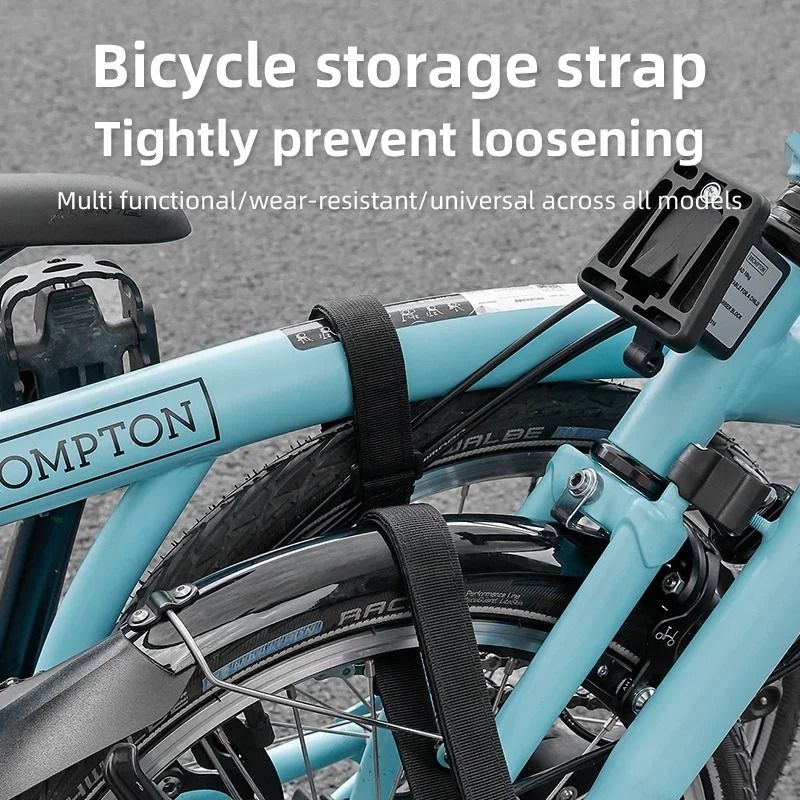 Durable Bicycle Velcro Straps For Folding Bike Body And Accessories 2