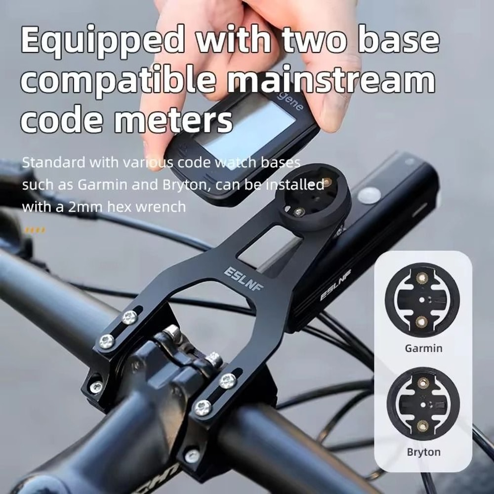 Stainless Steel Universal Bike Computer Mount Holder For Bicycle Accessories 1