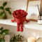 Creative 3D Printed Anthropomorphic Rose Home Decor Ornament 0