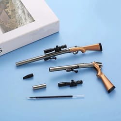 creative detachable sniper rifle model pen for collectors and gifts
