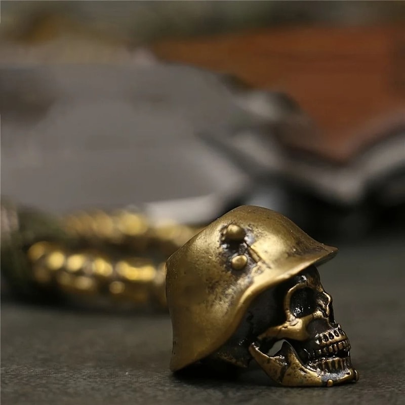 Creative Skull Soldier Keychain For Bags And Keys 4