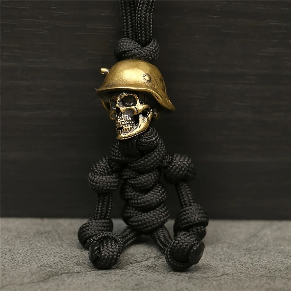 Creative Skull Soldier Keychain For Bags And Keys 7