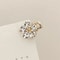 Mini Rhinestone Flower Hair Claw Clips With Strong Grip 2