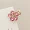 Mini Rhinestone Flower Hair Claw Clips With Strong Grip 4