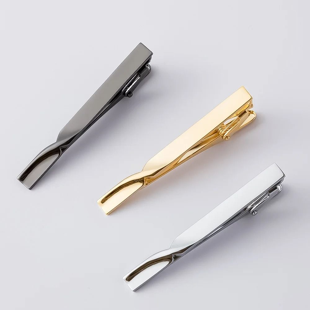 Stylish Mens Business Tie Clip Bar For Regular Ties 3