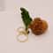 Handmade Acorn And Doll Knitted Keychain For Bags And Cars 5