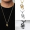 Mens Punk Scorpion Pendant Necklace For Street Style 0