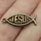 Vintage Hollow Jesus Fish Key Chain Charms For Jewelry Making 7