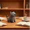 3D Printed Creative Cat Ornament For Home And Desk Decor 5