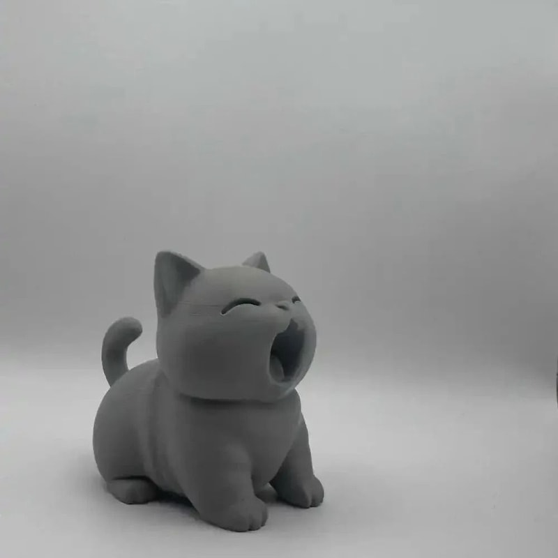 3D Printed Creative Cat Ornament For Home And Desk Decor 6