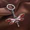Vintage Style Dragonfly Keychain Universal Charm Pendant 9