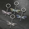 Vintage Style Dragonfly Keychain Universal Charm Pendant 3