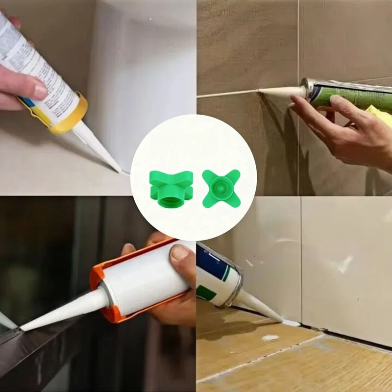 Green Glass Glue Bottle Cap Replacement For Standard Glue Bottle 5