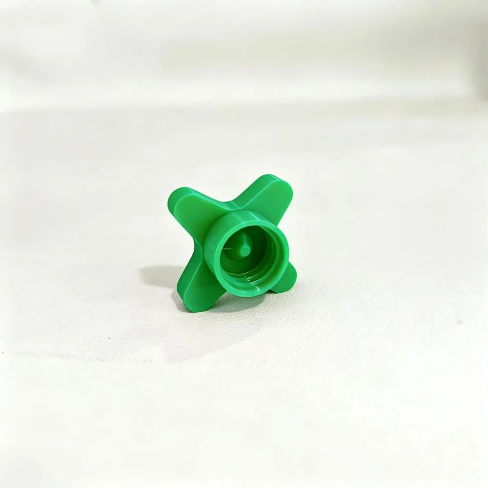 Green Glass Glue Bottle Cap Replacement For Standard Glue Bottle 7