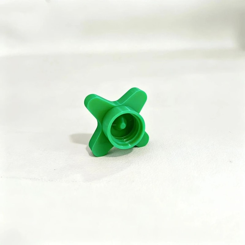 Green Glass Glue Bottle Cap Replacement For Standard Glue Bottle 7