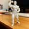 Miniature Muscular Man Figurine Desktop Ornament For Fitness Decor 0