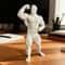Miniature Muscular Man Figurine Desktop Ornament For Fitness Decor 3