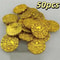 Faux Bronze Roman Pirate Coin Props Set For Party Decorations 6