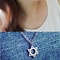 Stainless Steel Star Of David Necklace Religious Amulet Pendant 1