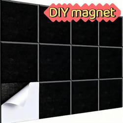self adhesive magnetic cube strip for whiteboards refrigerators and organization