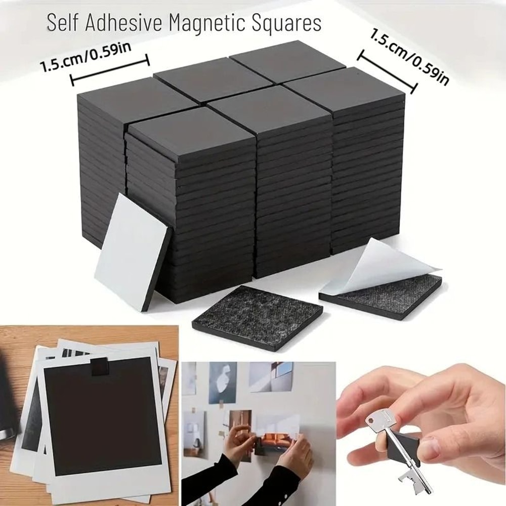 Self Adhesive Magnetic Cube Strip For Whiteboards Refrigerators And Organization 5