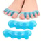 Soft Touch Silicone Toe Spacers Reusable Foot Separator Set 4