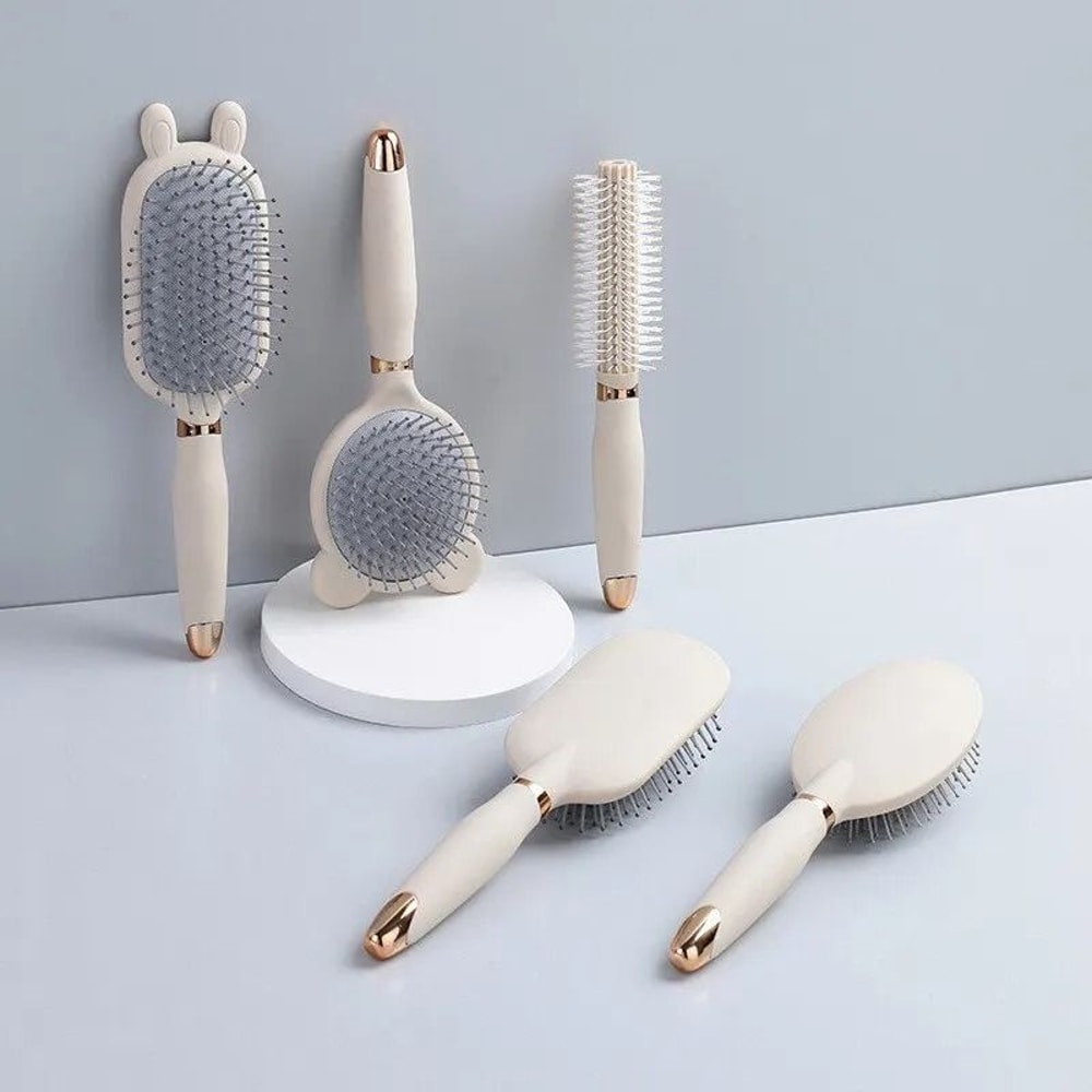 Cute Anti Static Air Cushion Hair Comb For Women Long Hair And Massage 0
