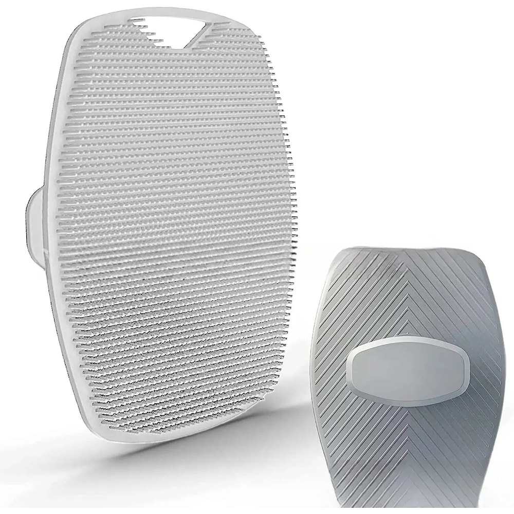 Exfoliating Silicone Bath Brush Wall Mounted Cleaning Body And Face Wash Brush 7