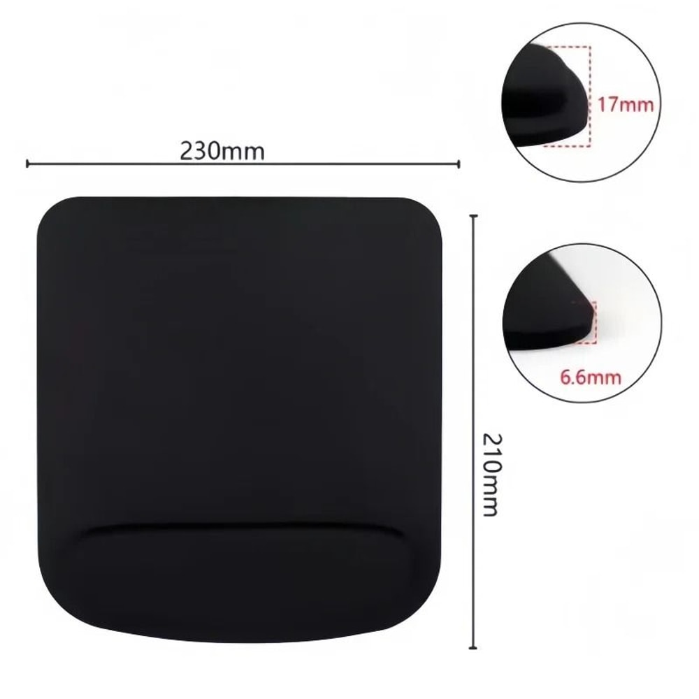 Large Thickened Ergonomic Computer Game Mouse Pad With Wrist Pad Non Slip 0