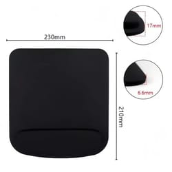 large thickened ergonomic computer game mouse pad with wrist pad non slip