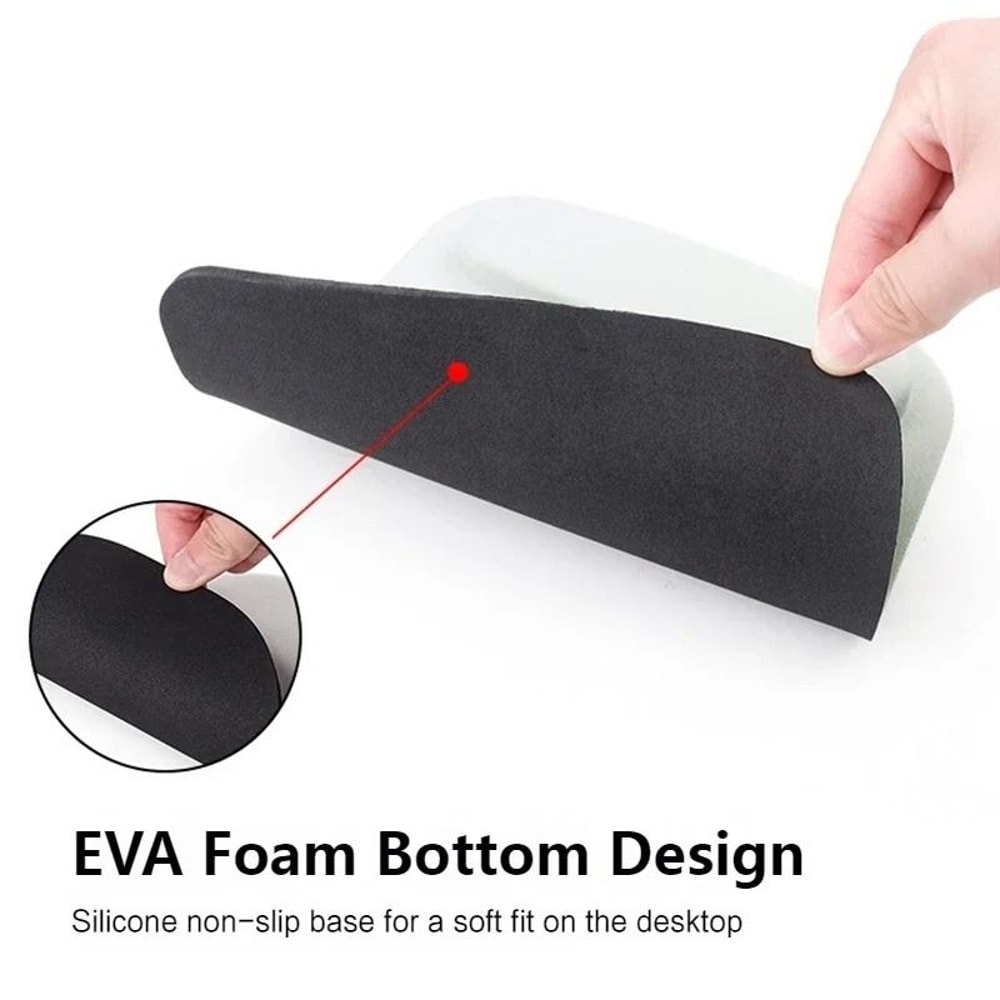 Large Thickened Ergonomic Computer Game Mouse Pad With Wrist Pad Non Slip 5