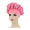 Wide Brim Silk Nightcap Hair Wrap For Women Soft Elastic Sleep Cap 9