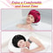 Wide Brim Silk Nightcap Hair Wrap For Women Soft Elastic Sleep Cap 2