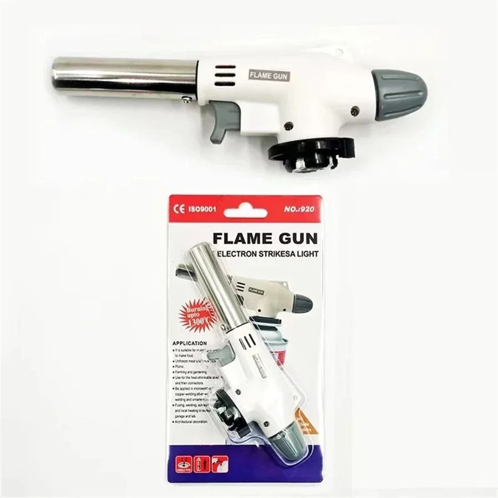 Outdoor Barbecue Kitchen Flame Gun Igniter Ceramic Core Spray Torch 0