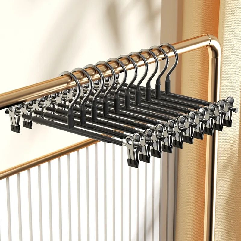 Multi Functional Pant And Skirt Rack Clip Hanger Non Slip Drying Rack 3