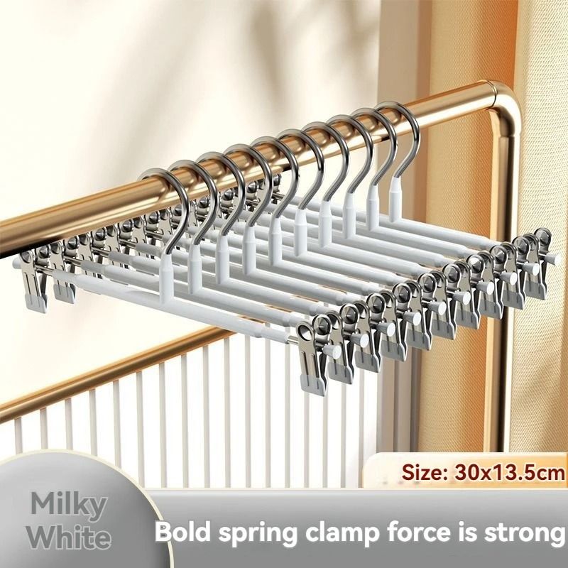 Multi Functional Pant And Skirt Rack Clip Hanger Non Slip Drying Rack 6