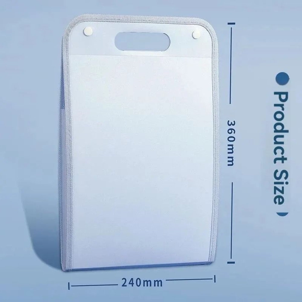 13 Pocket File Folder Portable A4 Letter Size Accordion Document Organizer 4