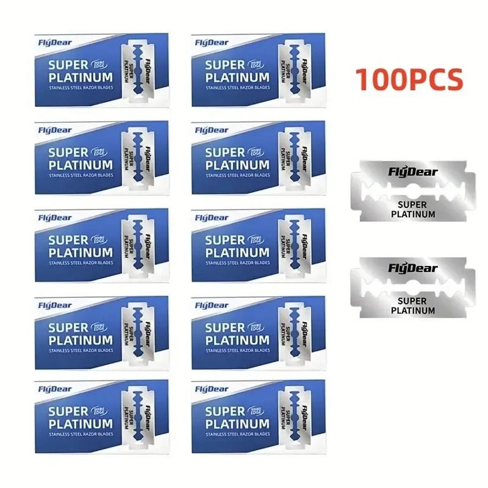 Classic Retro Stainless Double Edge Safety Razor For Men Professional Shaving Tool 8