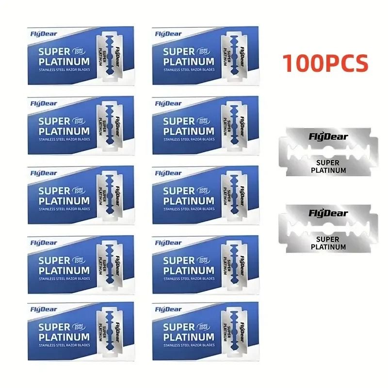 Classic Retro Stainless Double Edge Safety Razor For Men Professional Shaving Tool 8