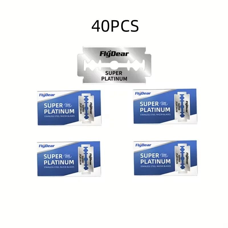 Classic Retro Stainless Double Edge Safety Razor For Men Professional Shaving Tool 10