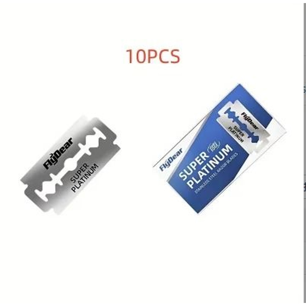 Classic Retro Stainless Double Edge Safety Razor For Men Professional Shaving Tool 11