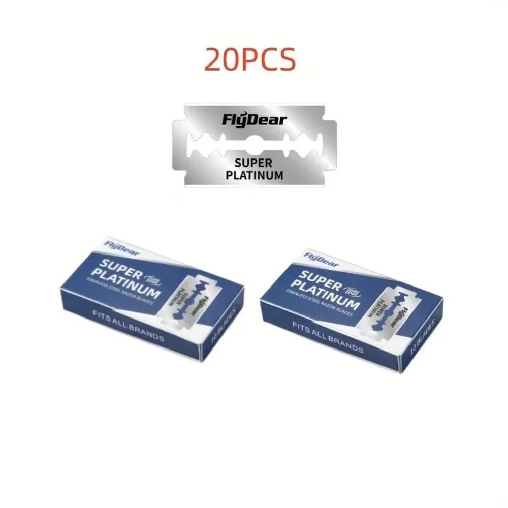 Classic Retro Stainless Double Edge Safety Razor For Men Professional Shaving Tool 6