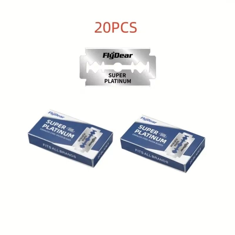 Classic Retro Stainless Double Edge Safety Razor For Men Professional Shaving Tool 6