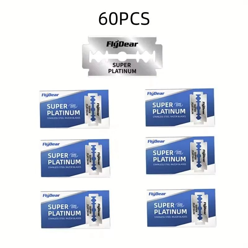 Classic Retro Stainless Double Edge Safety Razor For Men Professional Shaving Tool 7